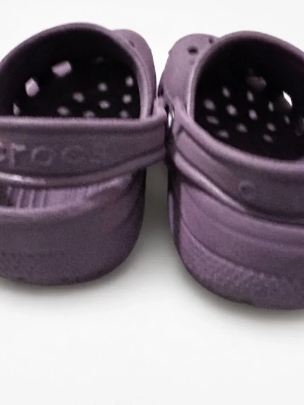Crocs Kids Purple Classic Clogs Junior Size J1